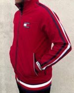 Men's Premium Bonded Jacket | JKT01-Maroon - Image 2