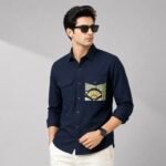 Premium Designer Edition Shirt | PMS38-Navy - Image 3