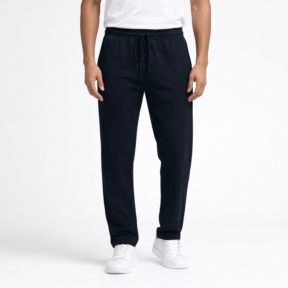 4B7FF786-DC58-47F4-A52F-44B657991D3D Premium Solid Trouser | JOG28-Black - Image 1