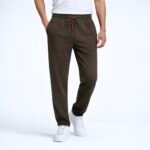 Premium Solid Trouser | JOG28-Coffee