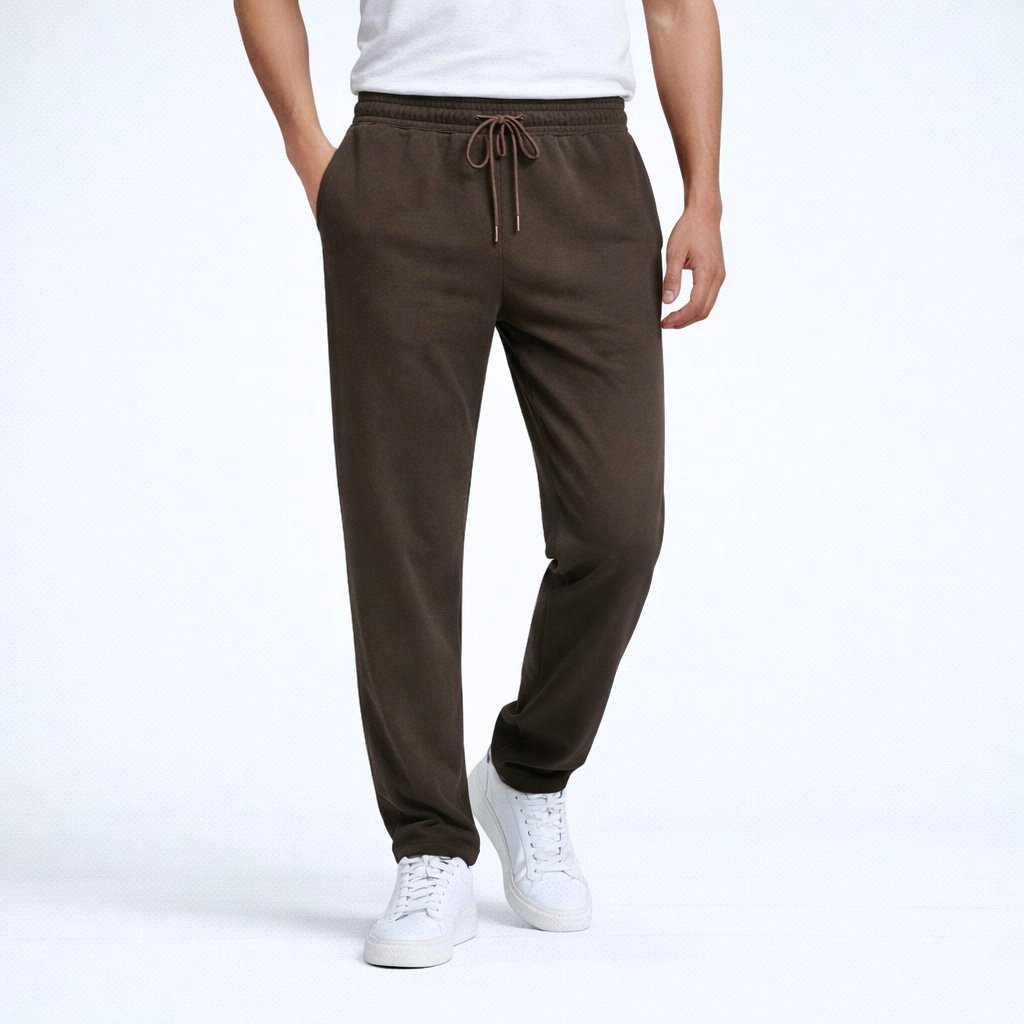 5FF94EBC-5D5B-4845-A08B-2E16A3548B00 Premium Solid Trouser | JOG28-Coffee - Image 1