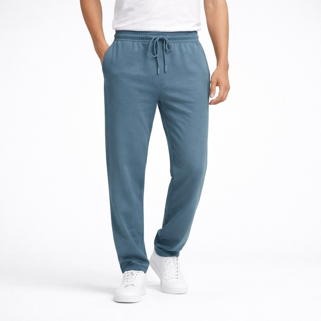 9266F0E6-8D48-44D2-8CF1-A774556C6682 Premium Solid Trouser | JOG28-Sky - Image 1