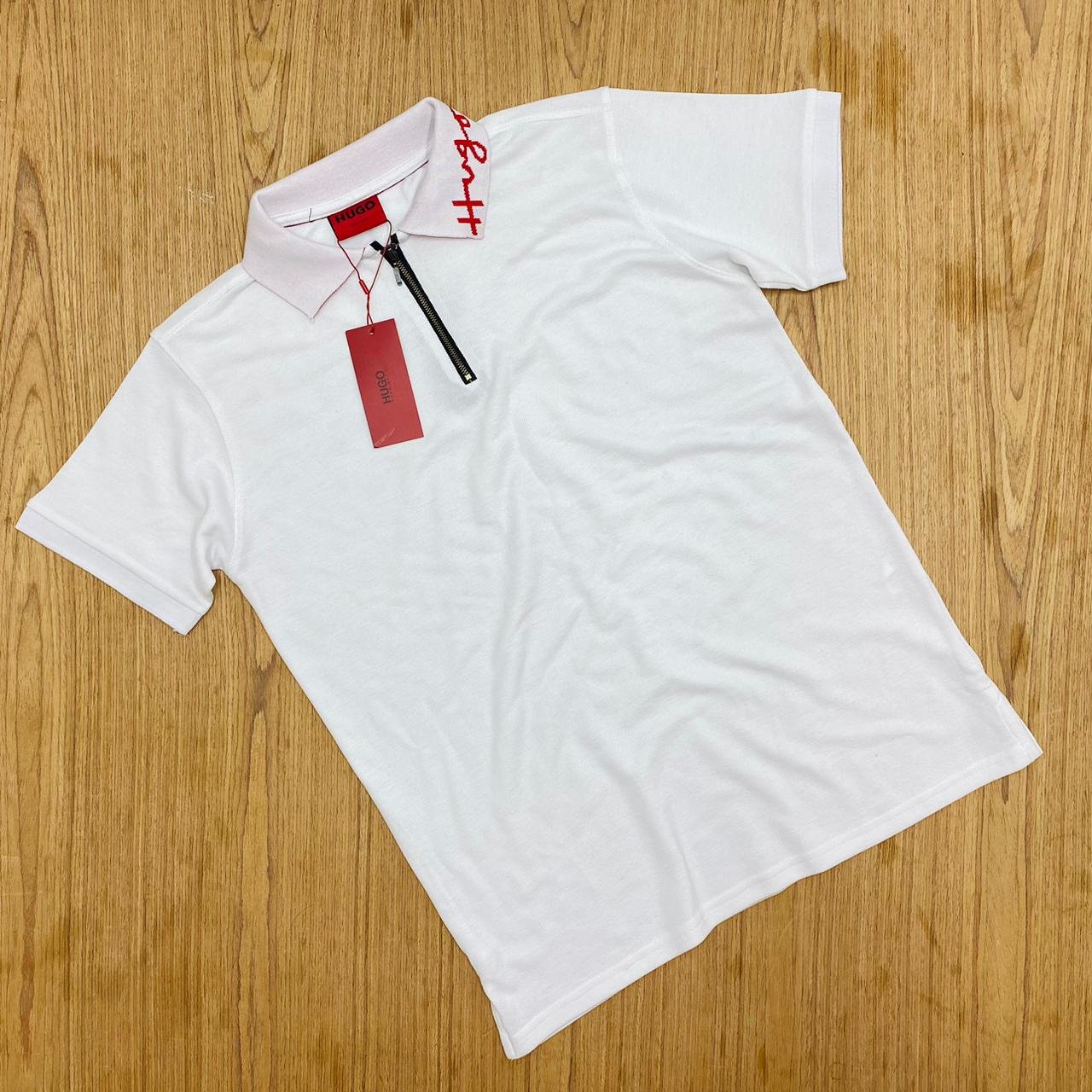 PL42 WH Men’s Premium Polo | PL42-White - Image 1