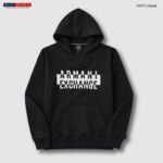 Premium Designer Ribbed Hoodie | HD11-Black