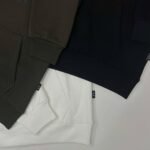 Premium Designer Ribbed Hoodie | HD11-Black - Image 4