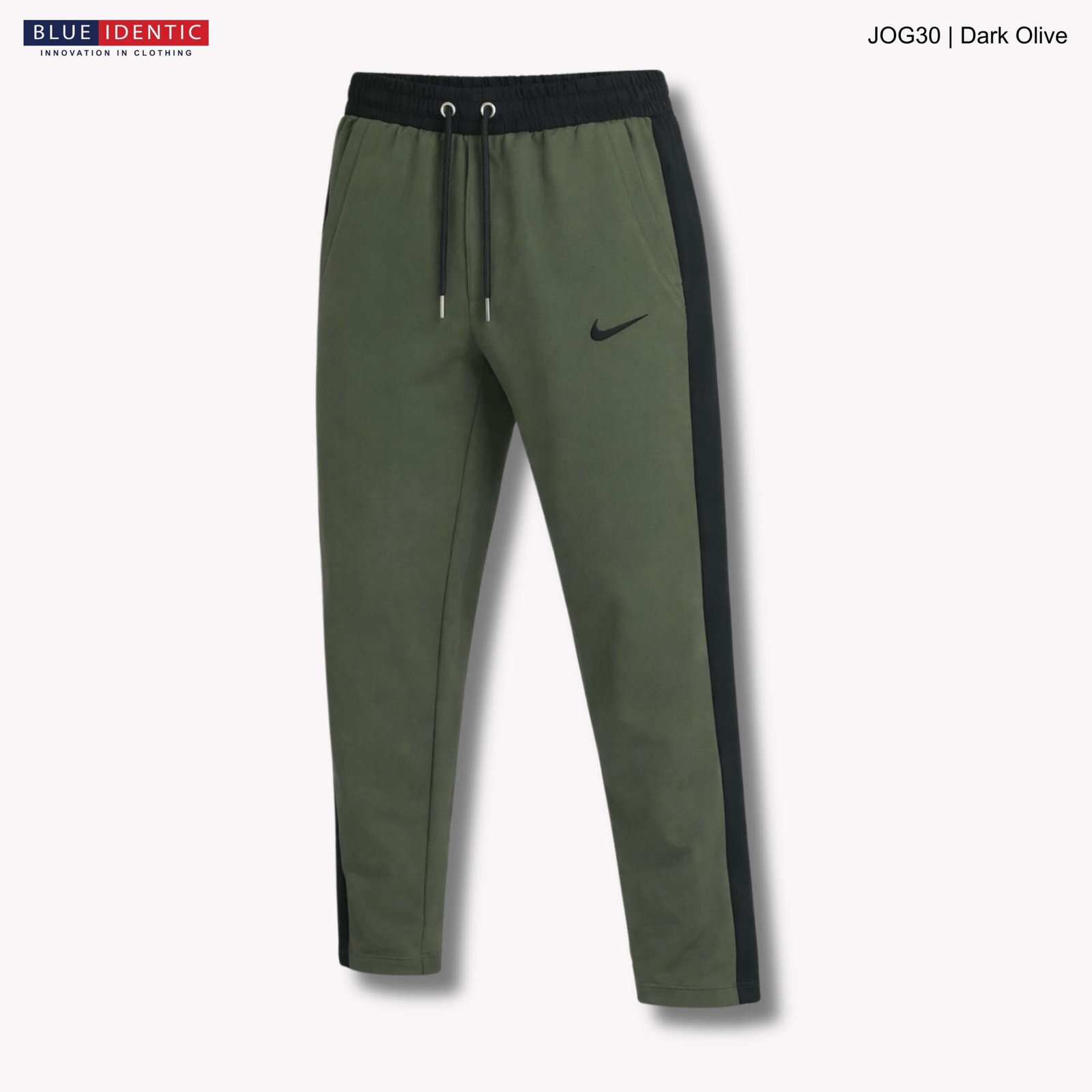 5 Platinum Contrast Trouser | JOG30-Olive - Image 1