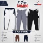 Designer Edition Contrast Trouser Combo 3 Pcs | JOG35