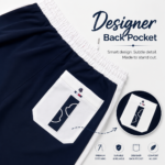 Designer Edition Contrast Elite Trouser | JOG35-Navy - Image 2