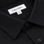 Mens Premium Formal Solid Shirt | PMS39-Black - Image 2