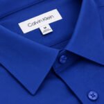 Mens Premium Formal Solid Shirt | PMS39-Royal Blue - Image 2