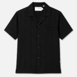 Exported Premium Cuban Shirt | SMS04-Black