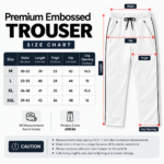 Premium Embossed Trouser | - Image 3